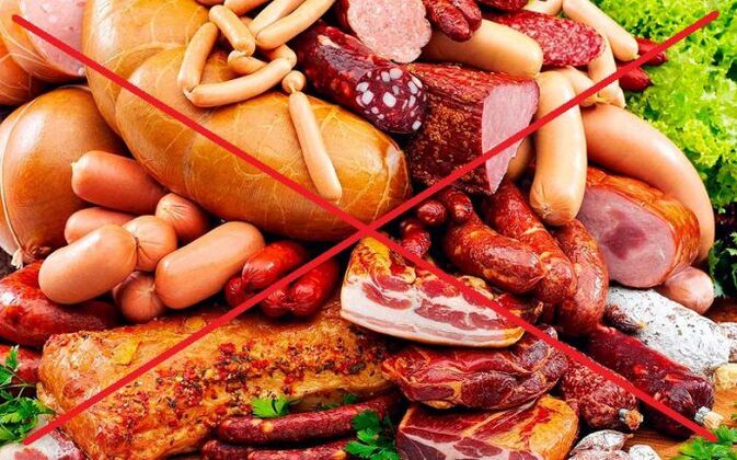 carnes defumadas como alimentos prejudiciais para a potência